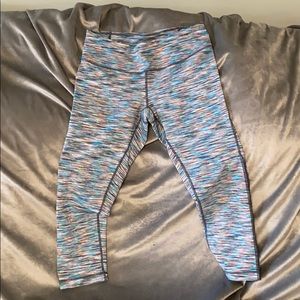 Zella cropped workout leggings size small